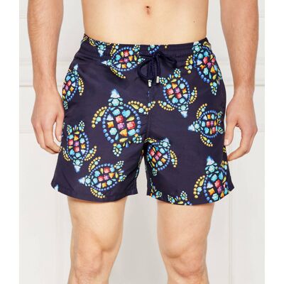 Vilebrequin Szorty kąpielowe MOOREA Regular Fit granatowy XXL Vilebrequin Szorty kąpielowe MOOREA Regular Fit granatowy XXL