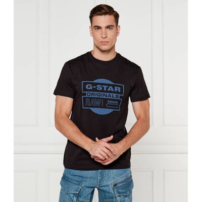 G- Star Raw T-shirt Originals Regular Fit czarny S G- Star Raw T-shirt Originals Regular Fit czarny S
