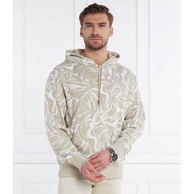 Boss ORANGE Bluza We_Ocean Regular Fit beżowy XL Boss ORANGE Bluza We_Ocean Regular Fit beżowy XL
