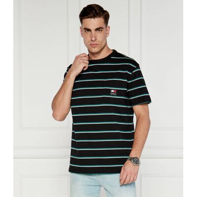 Tommy Jeans T-shirt Regular Fit czarny M Tommy Jeans T-shirt Regular Fit czarny M