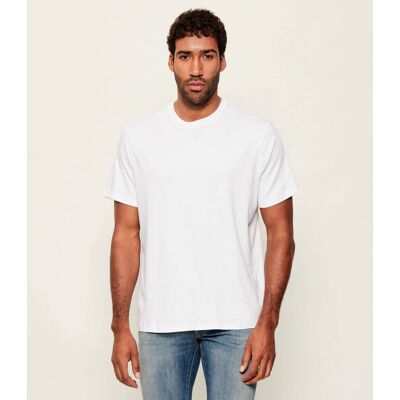 Calvin Klein T-shirt Regular Fit pima biały S Calvin Klein T-shirt Regular Fit pima biały S