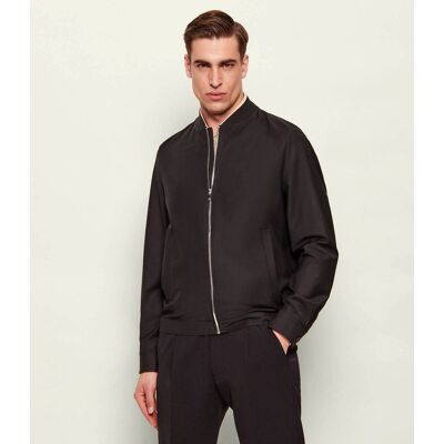 Drykorn Kurtka bomber LENORA Regular Fit z dodatkiem wełny czarny XXL Drykorn Kurtka bomber LENORA Regular Fit z dodatkiem wełny czarny XXL