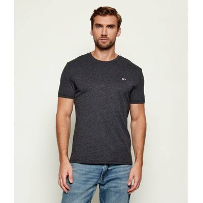 Tommy Jeans T-shirt Extra slim fit szary XL Tommy Jeans T-shirt Extra slim fit szary XL