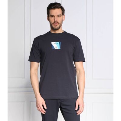 Boss GREEN T-shirt Tee 6 Regular Fit granatowy L Boss GREEN T-shirt Tee 6 Regular Fit granatowy L