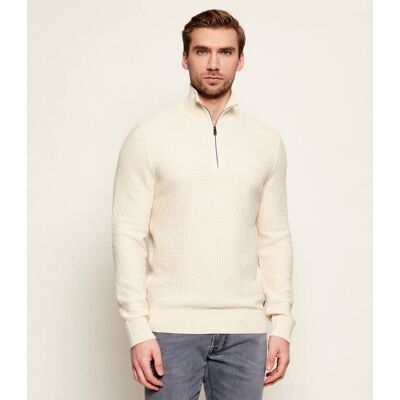 Boss BLACK Sweter H-Ulicio Regular Fit beżowy L Boss BLACK Sweter H-Ulicio Regular Fit beżowy L