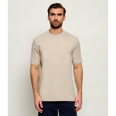 Boss ORANGE T-shirt Te_interlock Regular Fit beżowy M Boss ORANGE T-shirt Te_interlock Regular Fit beżowy M