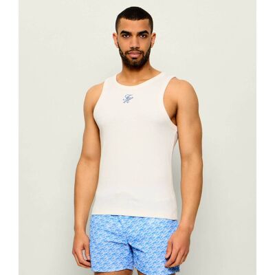 Tommy Hilfiger Tank top Slim Fit ecru XXL Tommy Hilfiger Tank top Slim Fit ecru XXL