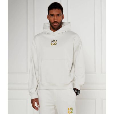 HUGO Bluza Diridovero Regular Fit biały XL HUGO Bluza Diridovero Regular Fit biały XL