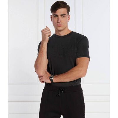Guess T-shirt Regular Fit grafitowy XL Guess T-shirt Regular Fit grafitowy XL