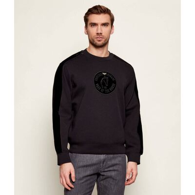 Giorgio Armani Emporio Armani Bluza Lunar New Year Regular Fit czarny XXL Giorgio Armani Emporio Armani Bluza Lunar New Year Regular Fit czarny XXL