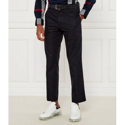 Burberry Spodnie chino Slim Fit granatowy 48 Burberry Spodnie chino Slim Fit granatowy 48
