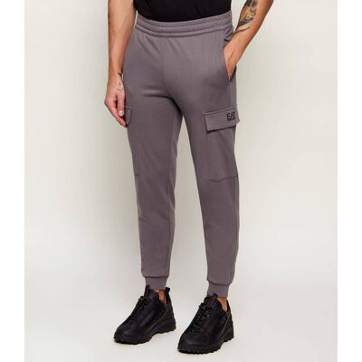 EA7 Spodnie dresowe Slim Fit szary M EA7 Spodnie dresowe Slim Fit szary M
