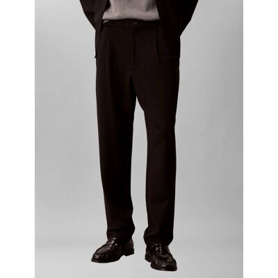 Calvin Klein Spodnie Tapered fit czarny 30 Calvin Klein Spodnie Tapered fit czarny 30