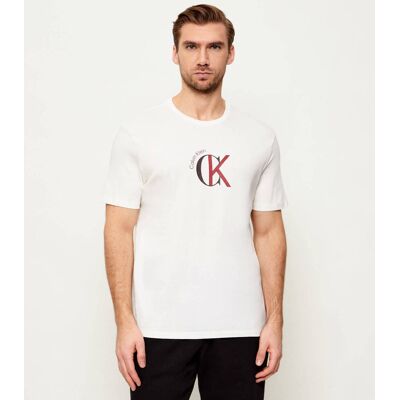 Calvin Klein Jeans T-shirt 2TONE Regular Fit ecru XL Calvin Klein Jeans T-shirt 2TONE Regular Fit ecru XL