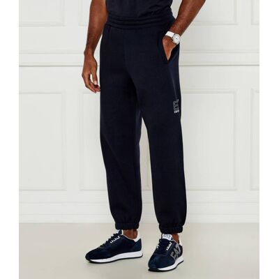 EA7 Spodnie dresowe Relaxed fit granatowy M EA7 Spodnie dresowe Relaxed fit granatowy M