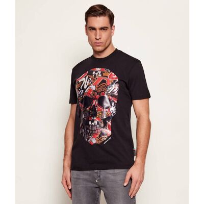 Philipp Plein T-shirt Skull Regular Fit czarny L Philipp Plein T-shirt Skull Regular Fit czarny L