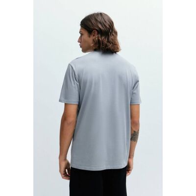 HUGO T-shirt Danda Regular Fit szary M HUGO T-shirt Danda Regular Fit szary M