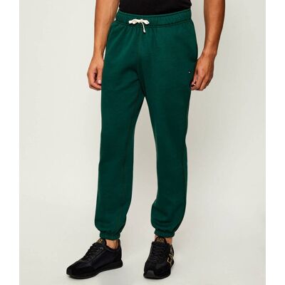 Tommy Hilfiger Spodnie dresowe Essential Regular Fit butelkowa zieleń L Tommy Hilfiger Spodnie dresowe Essential Regular Fit butelkowa zieleń L