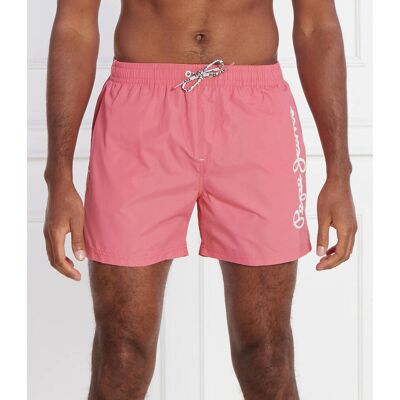 Pepe Jeans London Szorty kąpielowe Regular Fit różowy XL Pepe Jeans London Szorty kąpielowe Regular Fit różowy XL