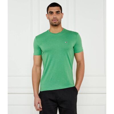 Tommy Jeans T-shirt Extra slim fit zielony XXL Tommy Jeans T-shirt Extra slim fit zielony XXL