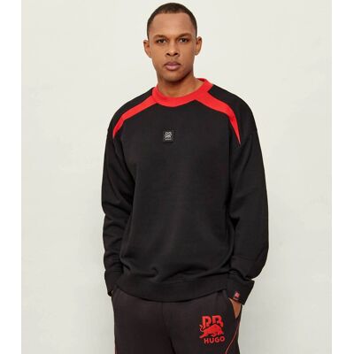 HUGO Bluza Davalio Hugo x Racing Bulls Relaxed fit czarny L HUGO Bluza Davalio Hugo x Racing Bulls Relaxed fit czarny L