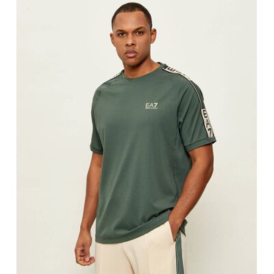 EA7 T-shirt Modern fit zielony L EA7 T-shirt Modern fit zielony L