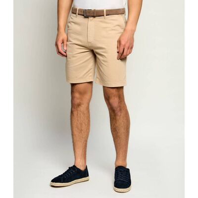 Guess Jeans Jeansowe szorty Regular Fit beżowy 36 Guess Jeans Jeansowe szorty Regular Fit beżowy 36