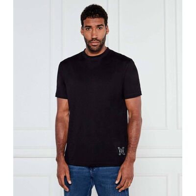 Richmond X T-shirt Gollid Regular Fit pima czarny XL Richmond X T-shirt Gollid Regular Fit pima czarny XL