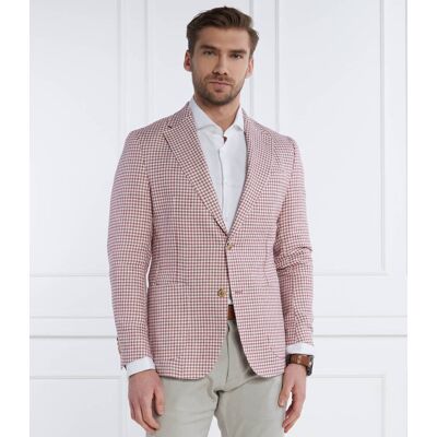 Windsor Marynarka 13 Giro Shaped fit z dodatkiem lnu bordowy 48 Windsor Marynarka 13 Giro Shaped fit z dodatkiem lnu bordowy 48