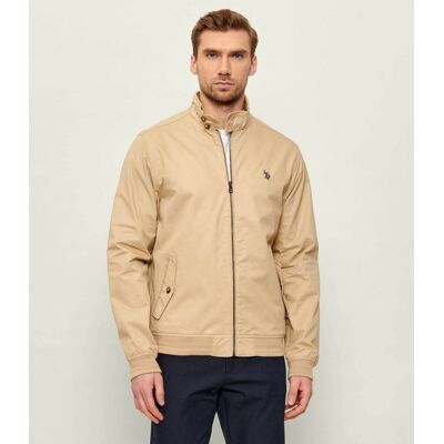 US Polo ASSN Kurtka HARRINGTON Regular Fit beżowy XXL US Polo ASSN Kurtka HARRINGTON Regular Fit beżowy XXL
