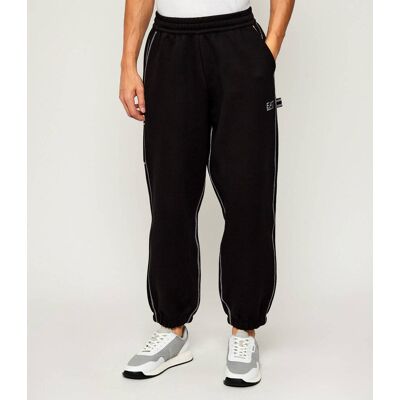 EA7 Spodnie dresowe Modern fit brązowy L EA7 Spodnie dresowe Modern fit brązowy L