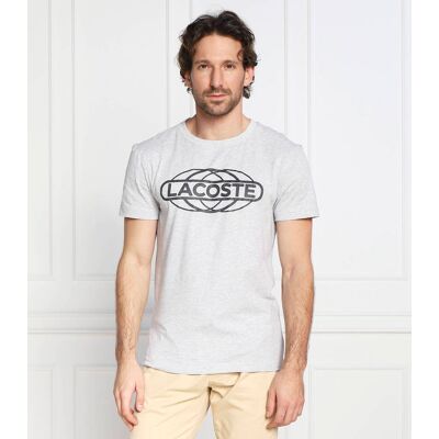 Lacoste T-shirt Regular Fit szary S Lacoste T-shirt Regular Fit szary S