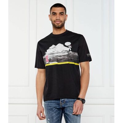 Iceberg T-shirt ICEBERG X LOONEY TUNES Regular Fit czarny L Iceberg T-shirt ICEBERG X LOONEY TUNES Regular Fit czarny L