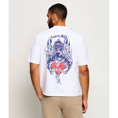 AllSaints T-shirt Scimitar Loose fit biały XXL AllSaints T-shirt Scimitar Loose fit biały XXL
