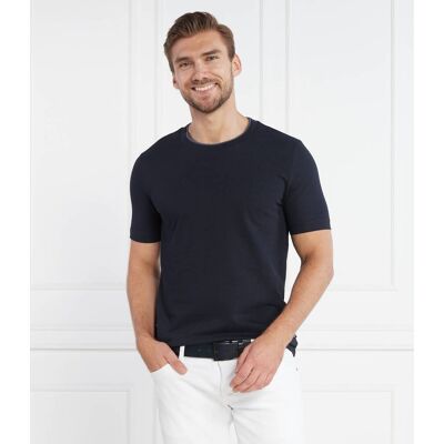 Boss BLACK T-shirt Tessler Regular Fit granatowy L Boss BLACK T-shirt Tessler Regular Fit granatowy L
