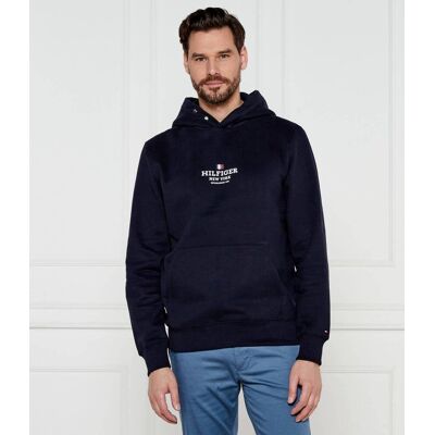 Tommy Hilfiger Bluza Oversize fit granatowy S Tommy Hilfiger Bluza Oversize fit granatowy S