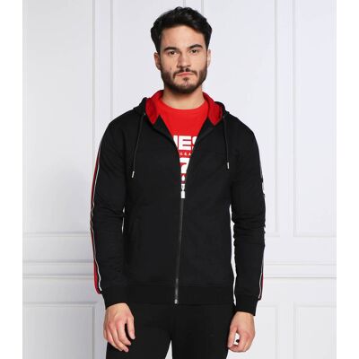 Guess ACTIVE Bluza JERROD Regular Fit czarny L Guess ACTIVE Bluza JERROD Regular Fit czarny L