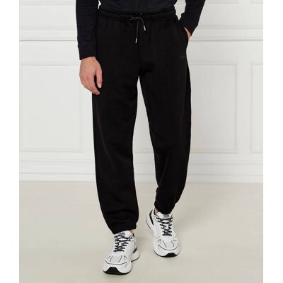 Karl Lagerfeld Spodnie dresowe Loose fit czarny M Karl Lagerfeld Spodnie dresowe Loose fit czarny M