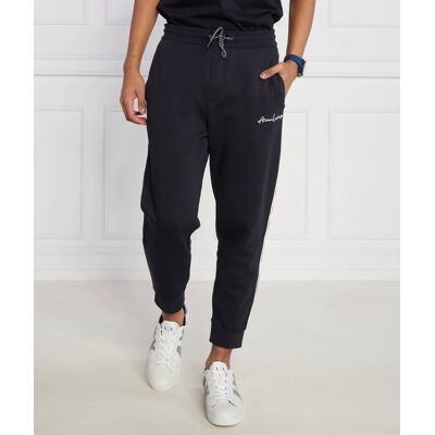 Giorgio Armani Exchange Spodnie dresowe Relaxed fit granatowy L Giorgio Armani Exchange Spodnie dresowe Relaxed fit granatowy L