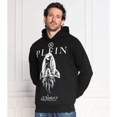 Philipp Plein Bluza Monsters Regular Fit czarny XL Philipp Plein Bluza Monsters Regular Fit czarny XL