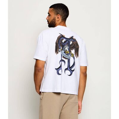 AllSaints T-shirt Raptour Loose fit biały XXL AllSaints T-shirt Raptour Loose fit biały XXL
