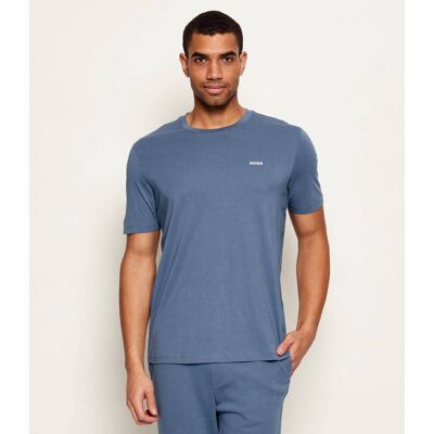 HUGO T-shirt Dero222 Regular Fit niebieski XXL HUGO T-shirt Dero222 Regular Fit niebieski XXL
