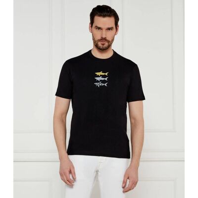 Paul&Shark; T-shirt Regular Fit czarny M Paul&Shark; T-shirt Regular Fit czarny M