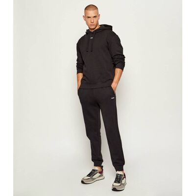 HUGO Dres Dapo Dayote Relaxed fit czarny XS HUGO Dres Dapo Dayote Relaxed fit czarny XS