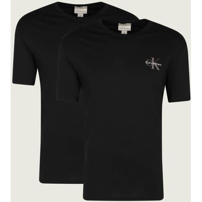 Calvin Klein Jeans T-shirt 2-pack Classic fit czarny XXL Calvin Klein Jeans T-shirt 2-pack Classic fit czarny XXL