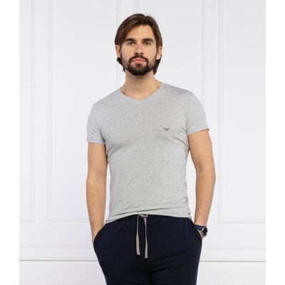 Giorgio Armani Emporio Armani T-shirt Slim Fit popielaty XXL Giorgio Armani Emporio Armani T-shirt Slim Fit popielaty XXL