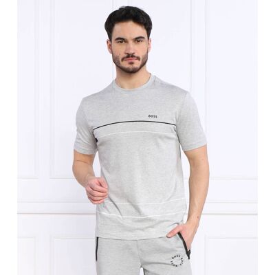 Boss GREEN T-shirt Tee 11 Regular Fit szary XXL Boss GREEN T-shirt Tee 11 Regular Fit szary XXL
