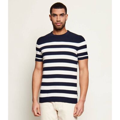 Hechter Paris T-shirt Slim Fit granatowy XL Hechter Paris T-shirt Slim Fit granatowy XL