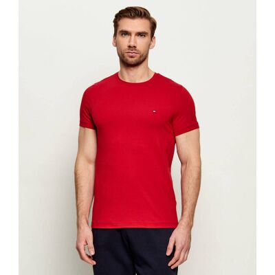 Tommy Hilfiger T-shirt Slim Fit stretch czerwony M Tommy Hilfiger T-shirt Slim Fit stretch czerwony M