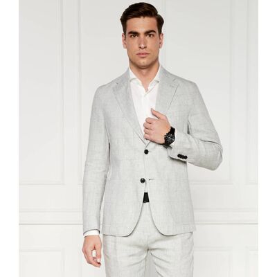 Windsor Lniana marynarka Giro Shaped fit szary 50 Windsor Lniana marynarka Giro Shaped fit szary 50
